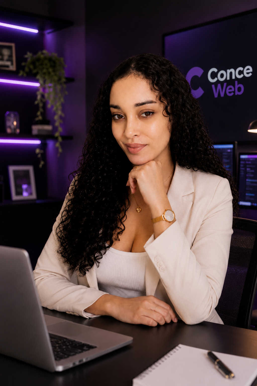 Amanda Conce, fundadora da ConceWeb
